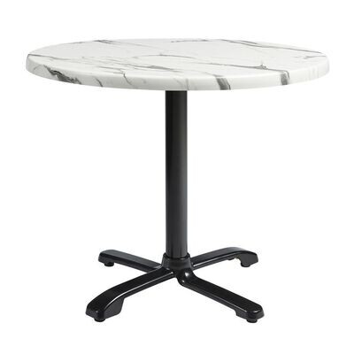 Enduratop Carrara Marble Complete Dining Table - Flip Top Auto Adjust Base