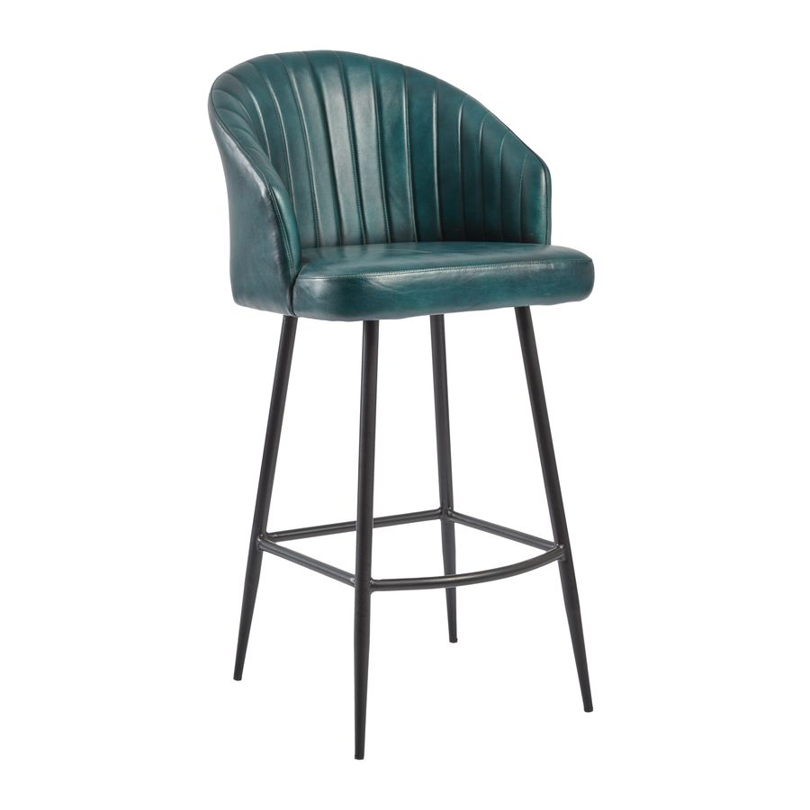 Brooklyn Bar Stool, Choose Colour: Vintage Blue