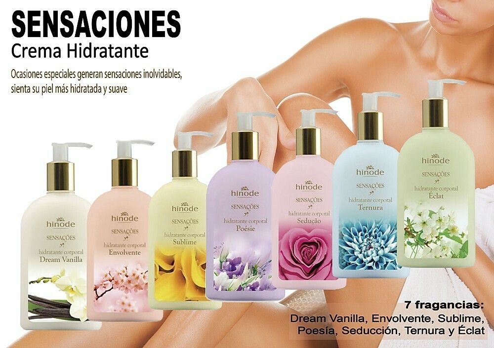 Crema hidratante corporal Sensaciones