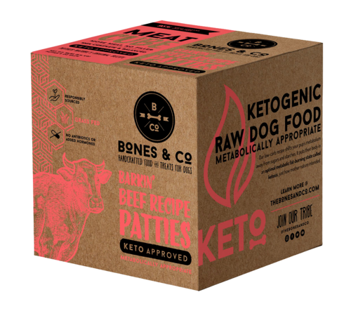 Bones &amp; Co Frozen Beef Bulk Box 18lb