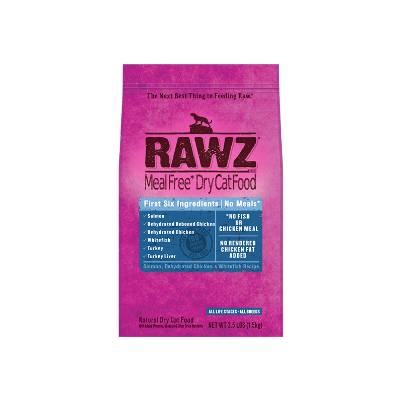Cat - RAWZ Cat Salmon Whitefish 3.5lb