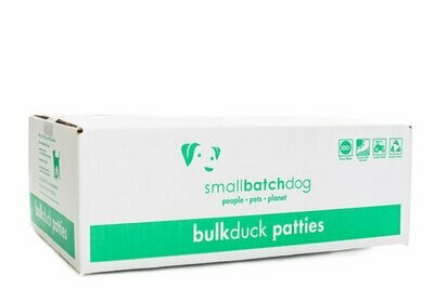 Small Batch Frozen Duck Bulk Box 18lb