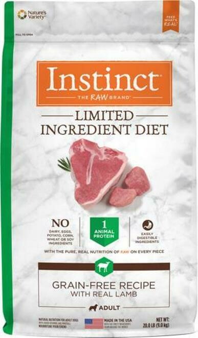 Instinct Kibble Lamb LID 20lbs