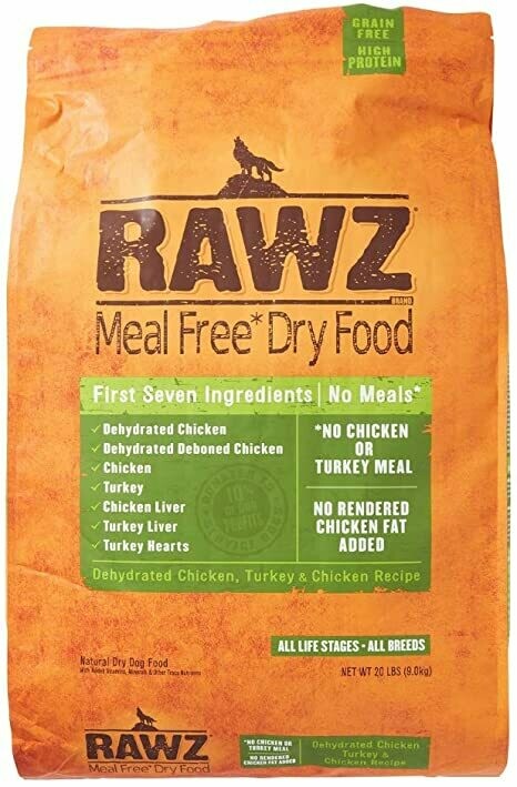 RAWZ Chicken/Turkey Meal Free 20lb