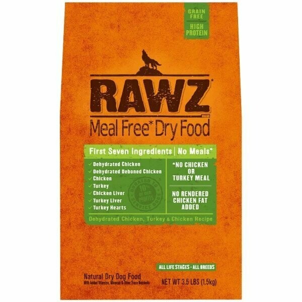 RAWZ Chicken/Turkey Meal Free 3.5lb