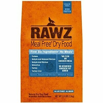 RAWZ Salmon Meal Free Kibble 3.5lb