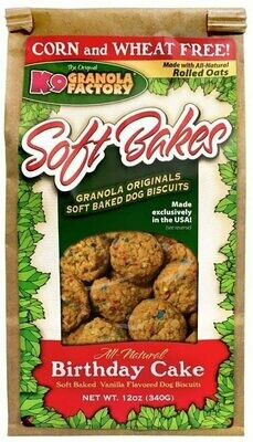 K9 Granola Soft Bakes Birthday Cakes 12oz
