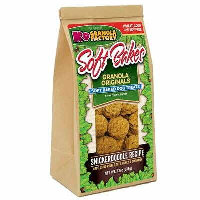 K9 Granola Soft Bakes Snickerdoodle 12oz