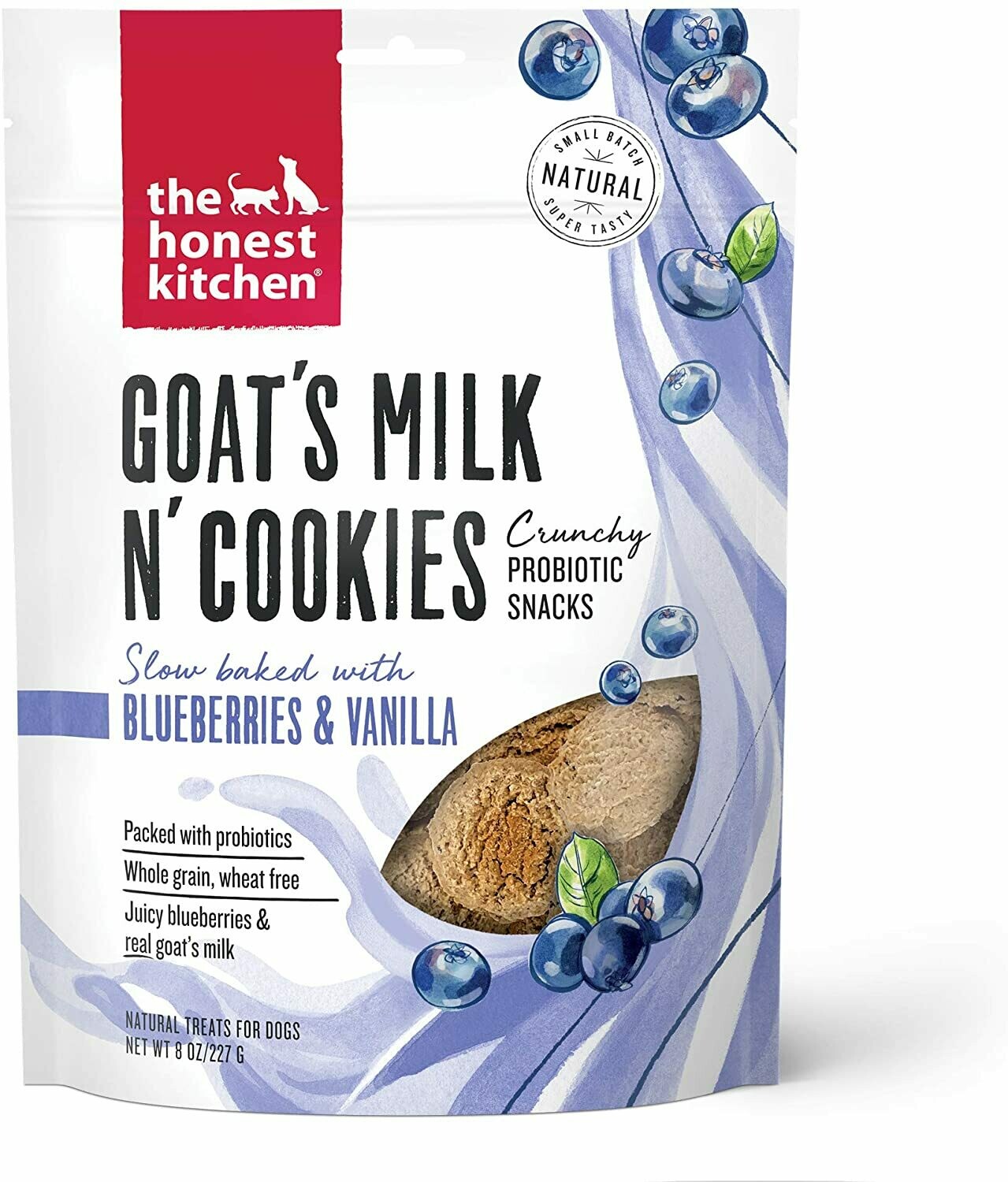 Honest Kitchen Goat Milk Cookie - Blueberry &amp; Vanilla