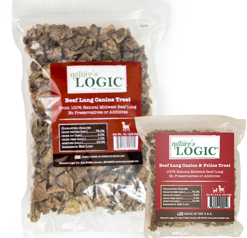 Nature&#39;s Logic Beef Lung Bag 1lb