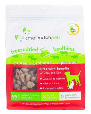 Small Batch Freeze Dried Beef Bites 7oz