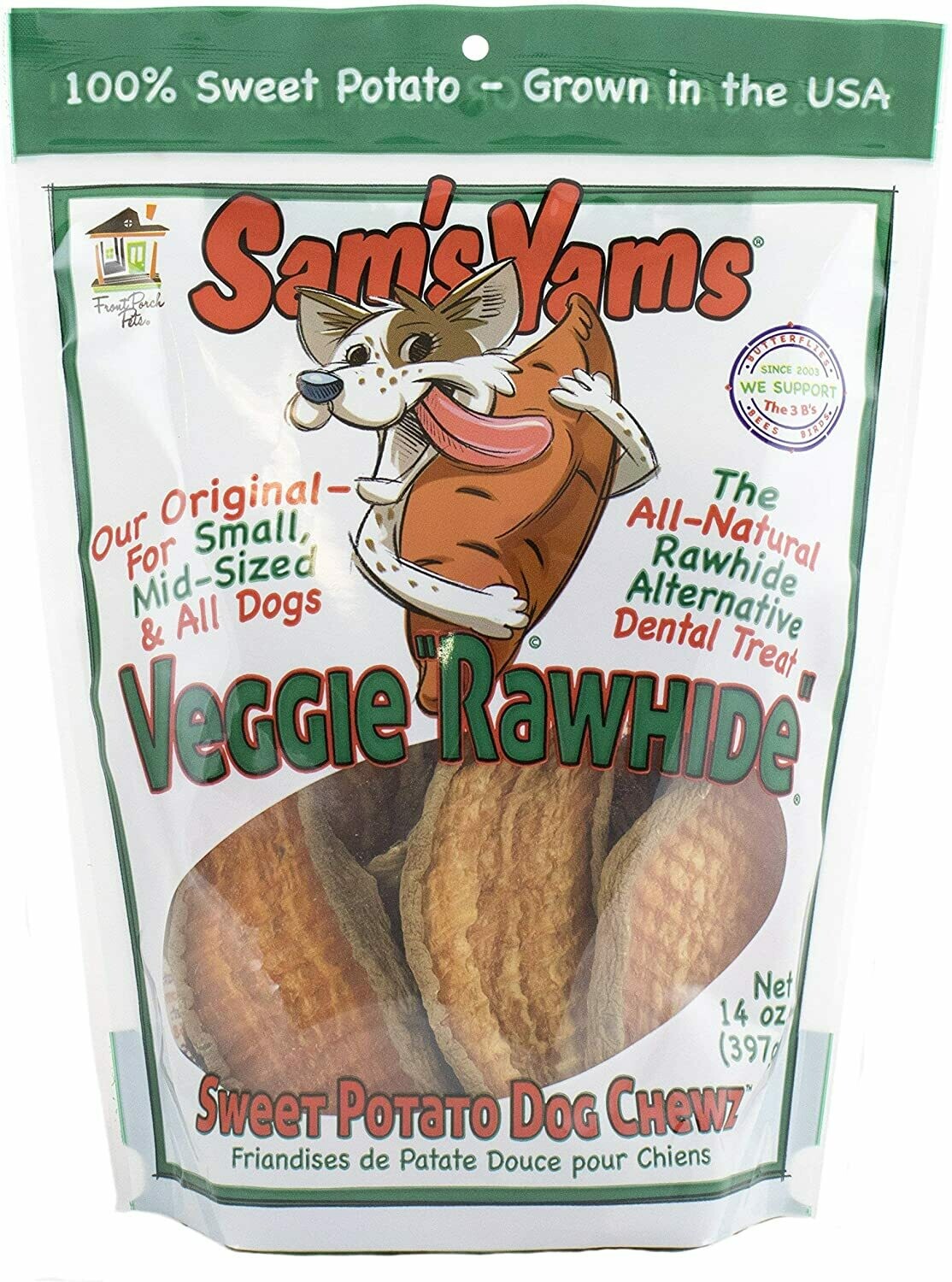 Sam&#39;s Yam&#39;s Veggie Chew 14oz