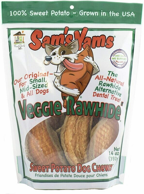 Sam's Yam's Veggie Chew 14oz