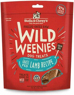 Stella &amp; Chewy&#39;s Weenies Lamb Treat 3.25oz