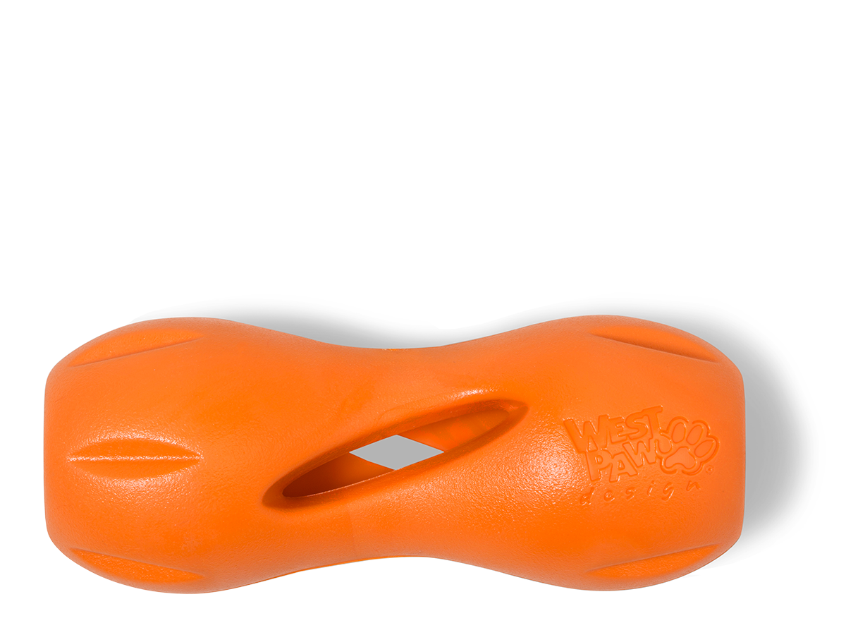 West Paw Qwizl Sm Orange