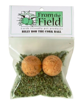 FtF Catnip Cork Ball