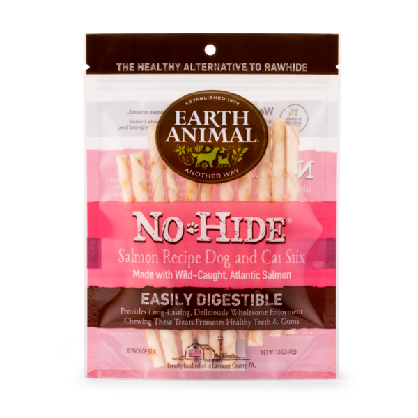 No Hide Chew Stix 10pk - Salmon