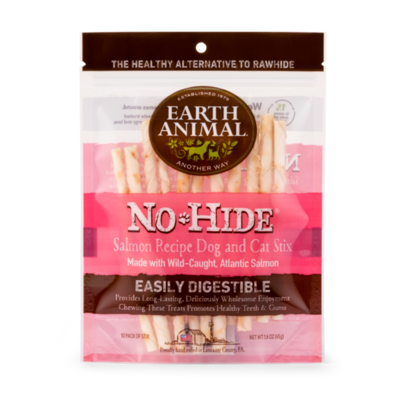 No Hide Chew Stix 10pk - Salmon