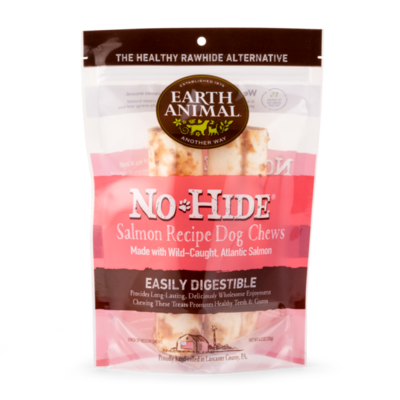 No Hide Chew 7&quot; 2pk - Salmon