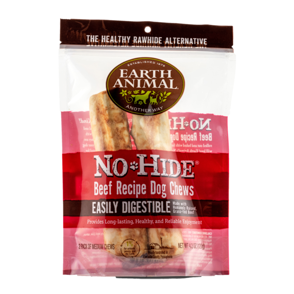No Hide Chew 7&quot; 2pk - Beef