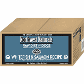 Northwest Naturals Frozen Whitefish &amp; Salmon Bulk Bars 25lb