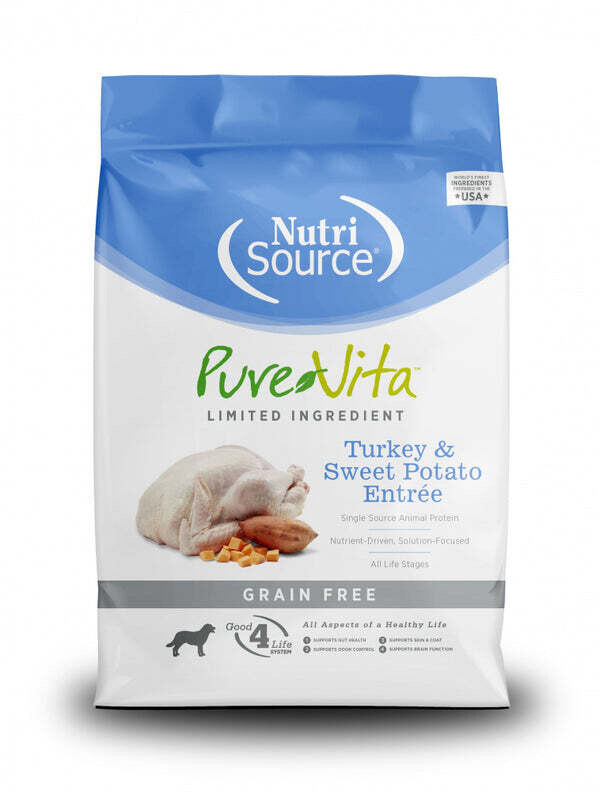 Pure Vita Grain Free Turkey &amp; Sweet Potato 25lb