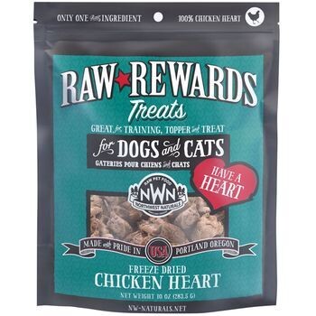 Northwest Naturals Freeze Dried Chicken Heart 10oz