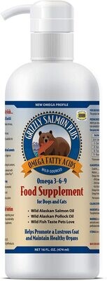 Grizzly Salmon Oil 16oz
