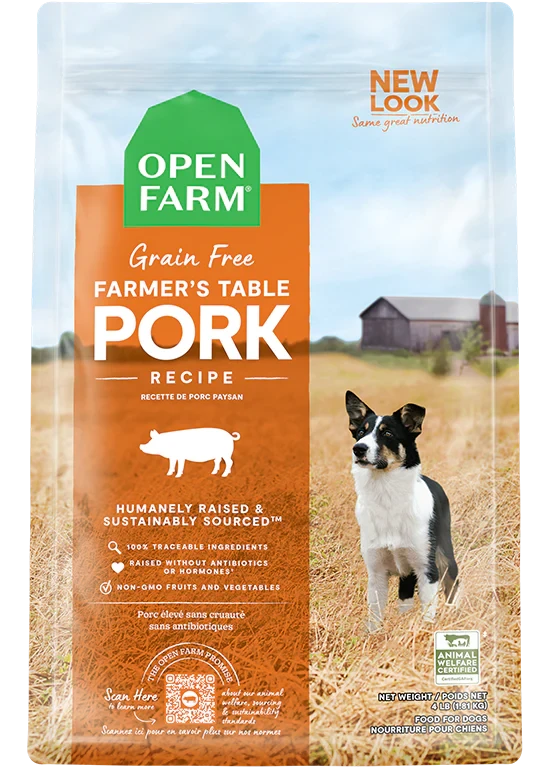 Open Farm Farmers Table Pork &amp; Root Veg 4lb