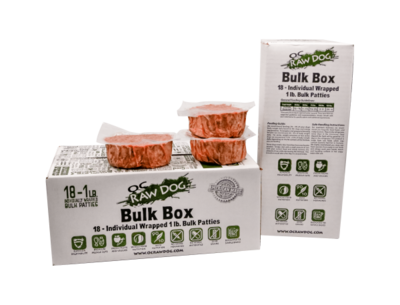 OC Raw Frozen Turkey Bulk Box 18lb