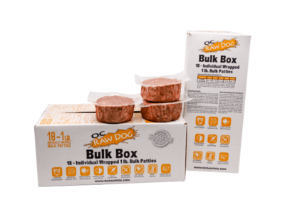 OC Raw Frozen Chicken Bulk Box 18lb