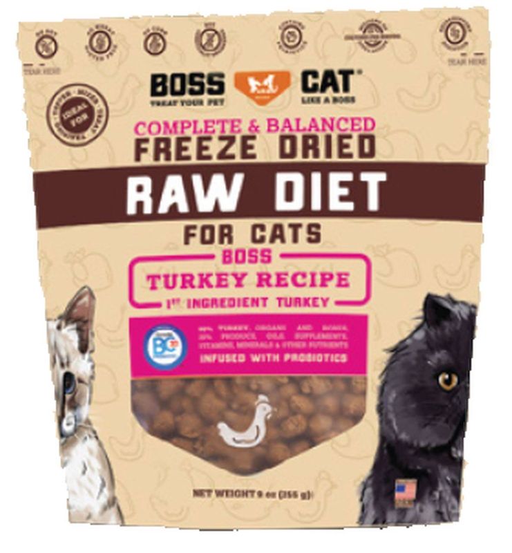 Cat - Boss Cat FD Turkey 9oz