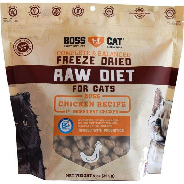 Cat - Boss Cat FD Chicken 9oz