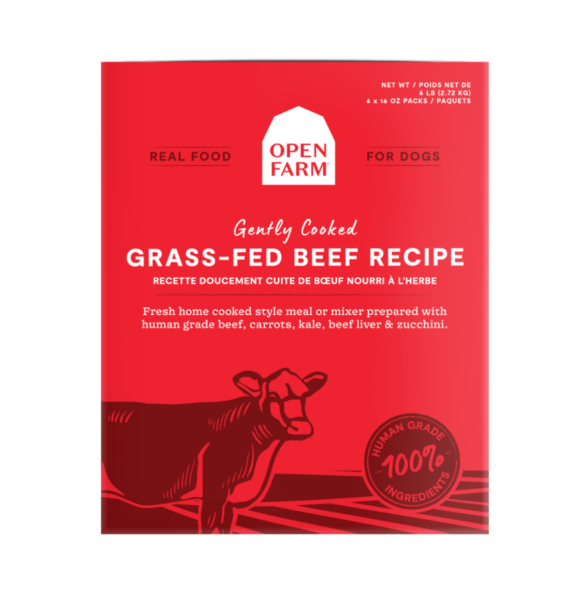 Open Farm Gently Cooked 6lb Beef