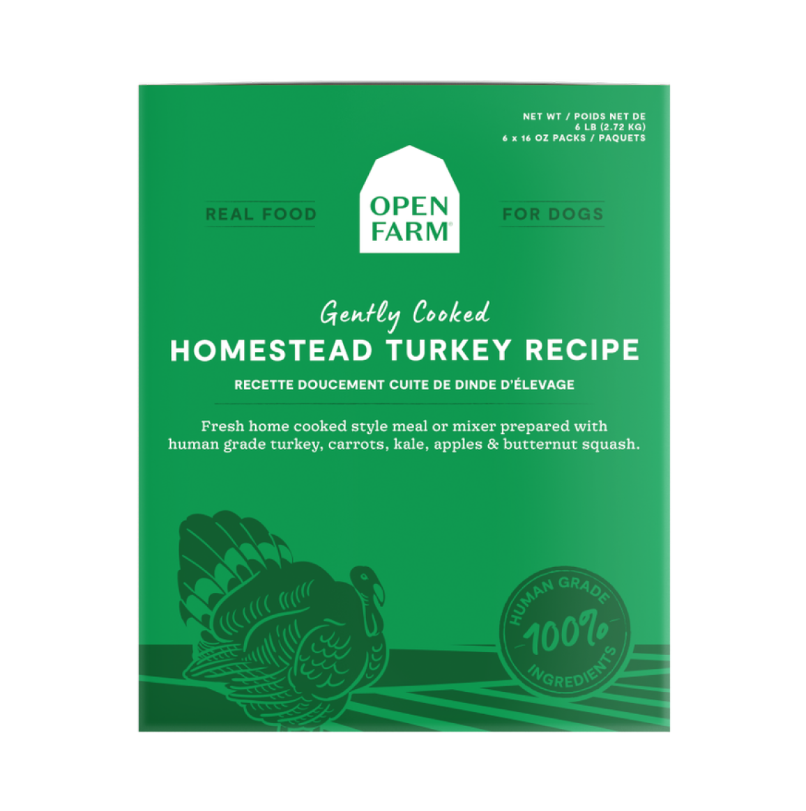 Open Farm Gently Cooked 6lb Turkey