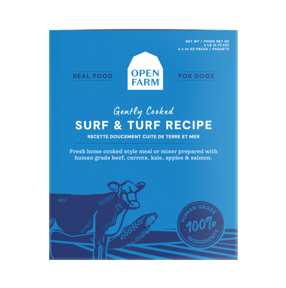 Open Farm Gently Cooked 6lb Surf &amp; Turf