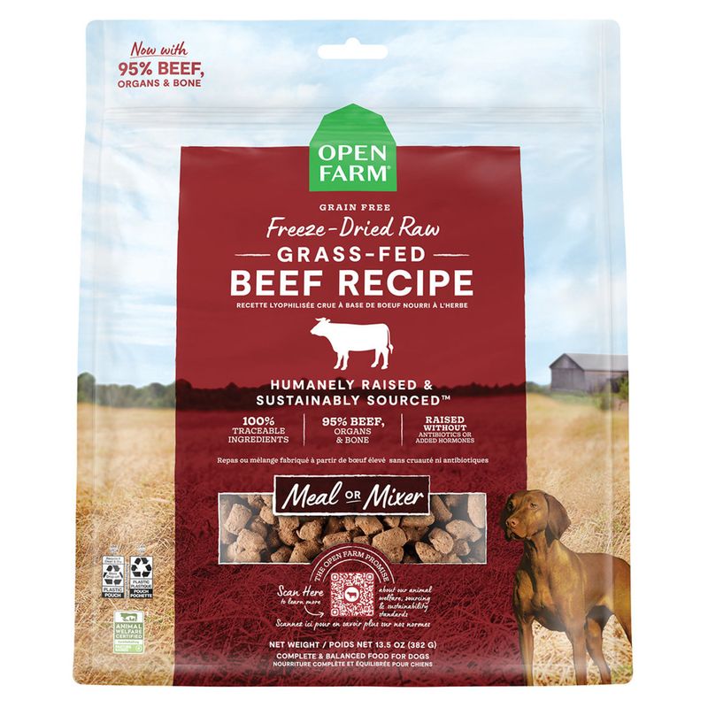 Open Farm Freeze Dried Beef 13.5oz