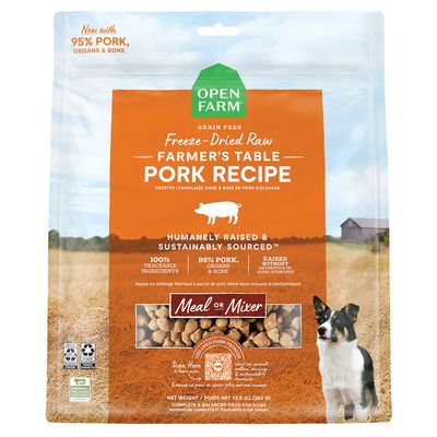 Open Farm Freeze Dried Pork 13.5oz