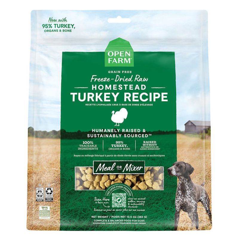Open Farm Freeze Dried Turkey 13.5oz