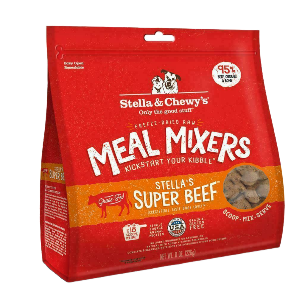 Stella &amp; Chewy&#39;s Freeze Dried Beef Mixer 18oz