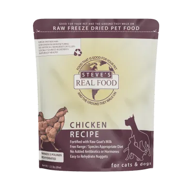 Steve&#39;s Freeze Dried Chicken 1.25lb