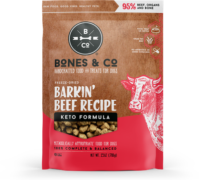 Bones &amp; Co Freeze Dried Beef 12oz