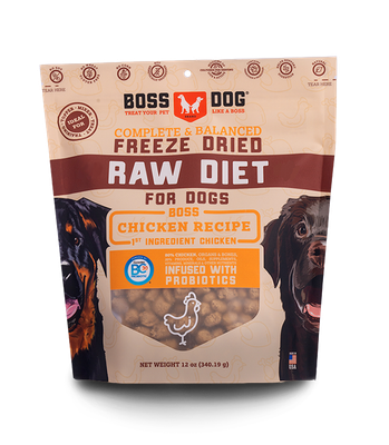 Boss Dog Freeze Dried Chicken 12oz