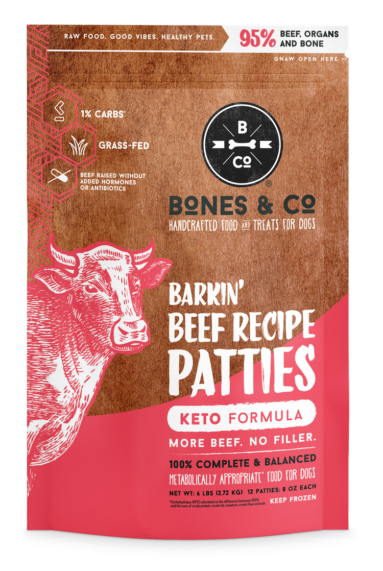 Bones &amp; Co Frozen Beef 6lb