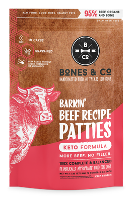 Bones &amp; Co Frozen Beef 6lb