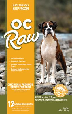 OC Raw Frozen Chicken &amp; Produce 6lb