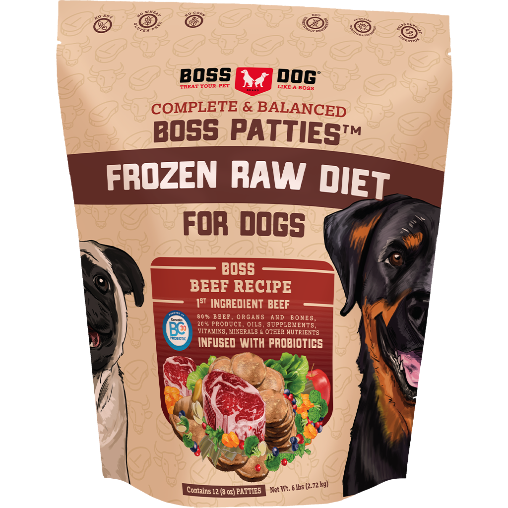Boss Dog Frozen Beef 6lb