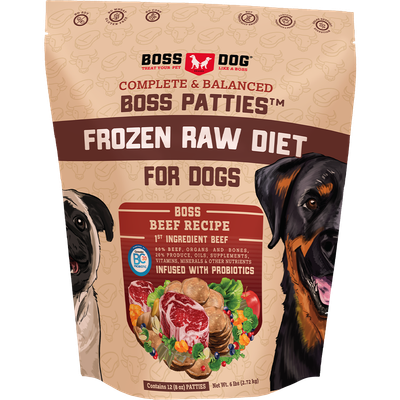 Boss Dog Frozen Beef 6lb