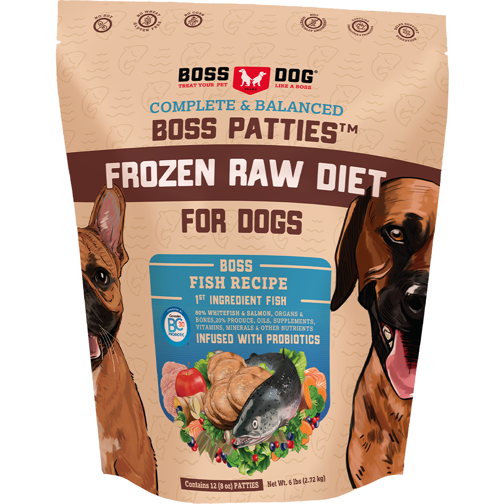 Boss Dog Frozen Fish 6lb