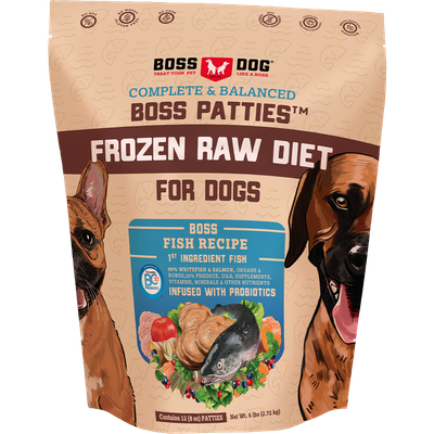 Boss Dog Frozen Fish 6lb